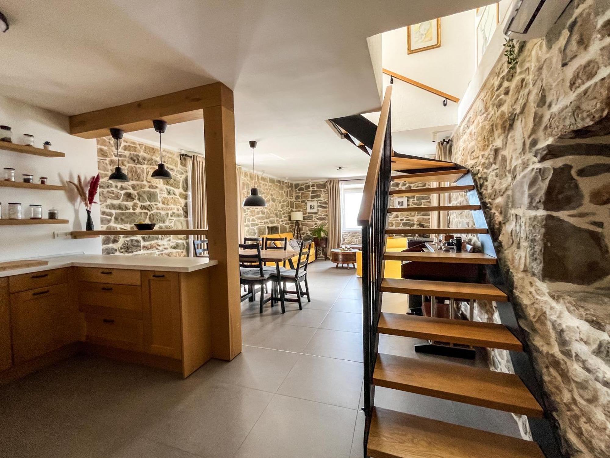 Ferienwohnung Old Stone House Klaric Brela Exterior foto