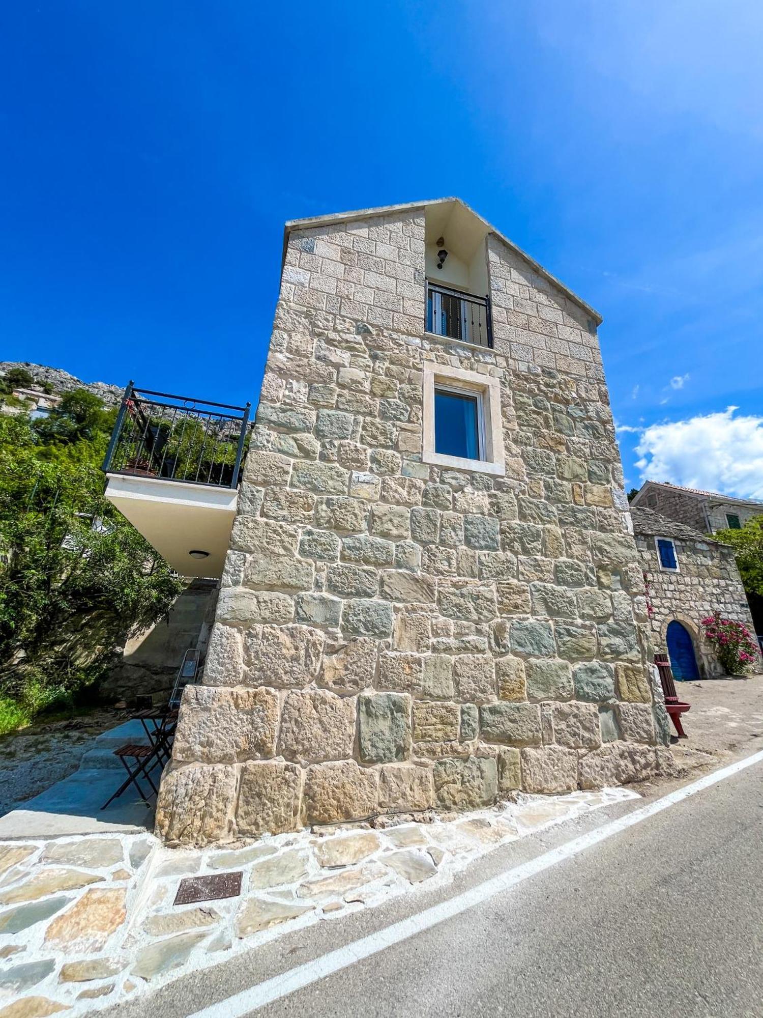 Ferienwohnung Old Stone House Klaric Brela Exterior foto